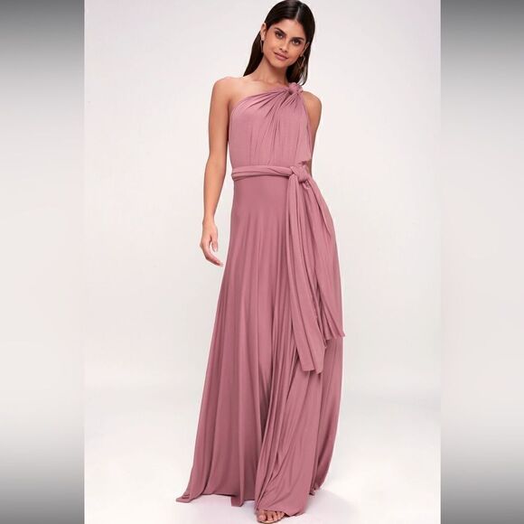 Lulu’s Tricks of the Trade Mauve Maxi Dress - Picture 6 of 16